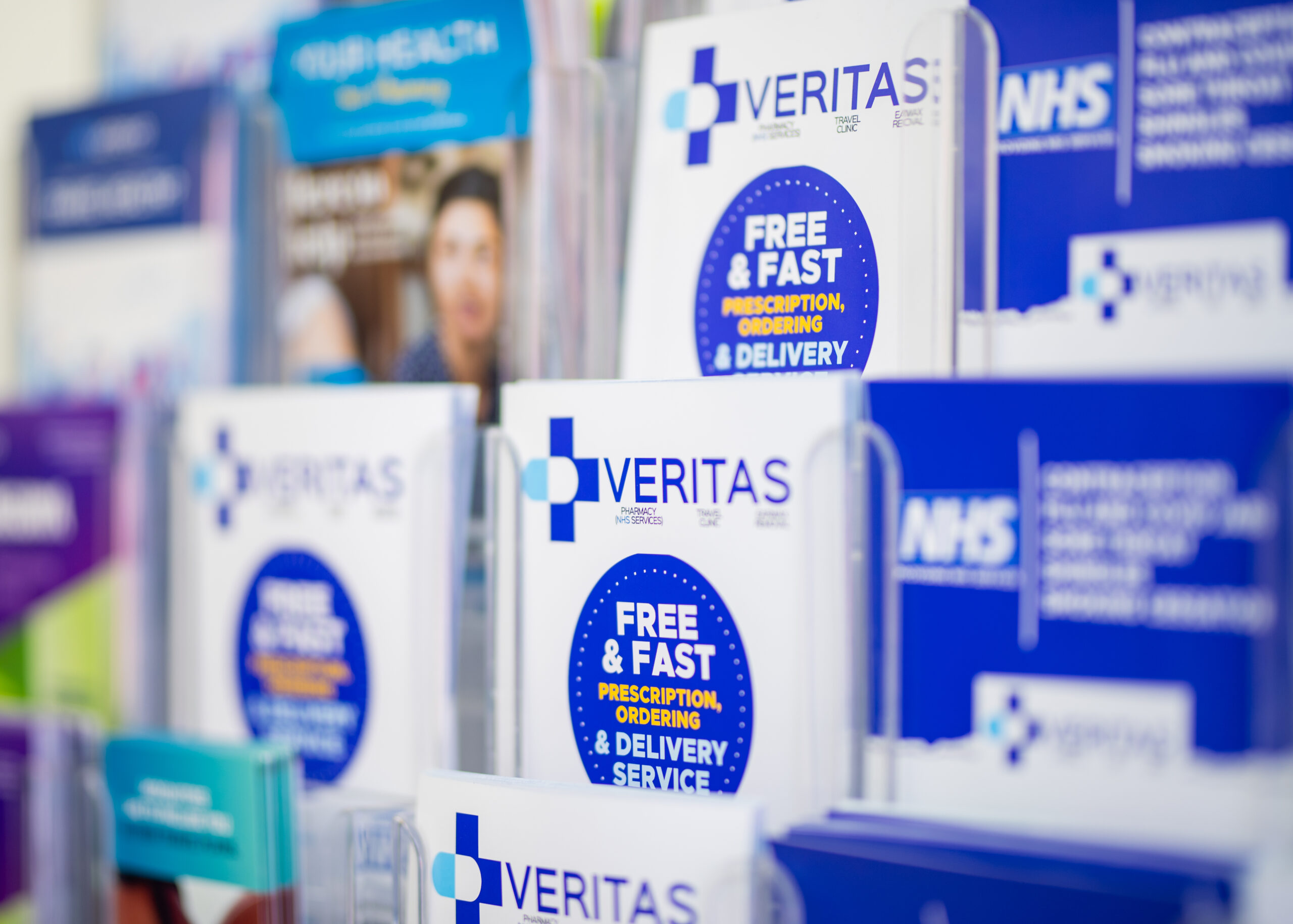 Veritas pharmacist conducting a Pharmacy First consultation